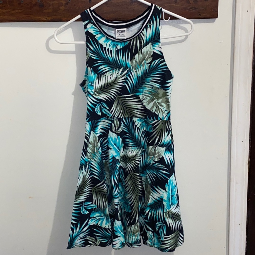 Victoria’s Secret PINK palm print dress
